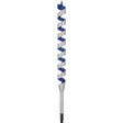 Irwin 4935570 Auger Drill Bit, 7/16 in Dia, 17 in OAL, Twist Flute, 1-Flute, 3/8 in Dia Shank