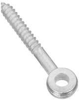 National Hardware 296BC Series N131-227 Screw Eye, 3-1/4 in L Thread, 5 in OAL, 150 lb Working Load, Steel, Zinc