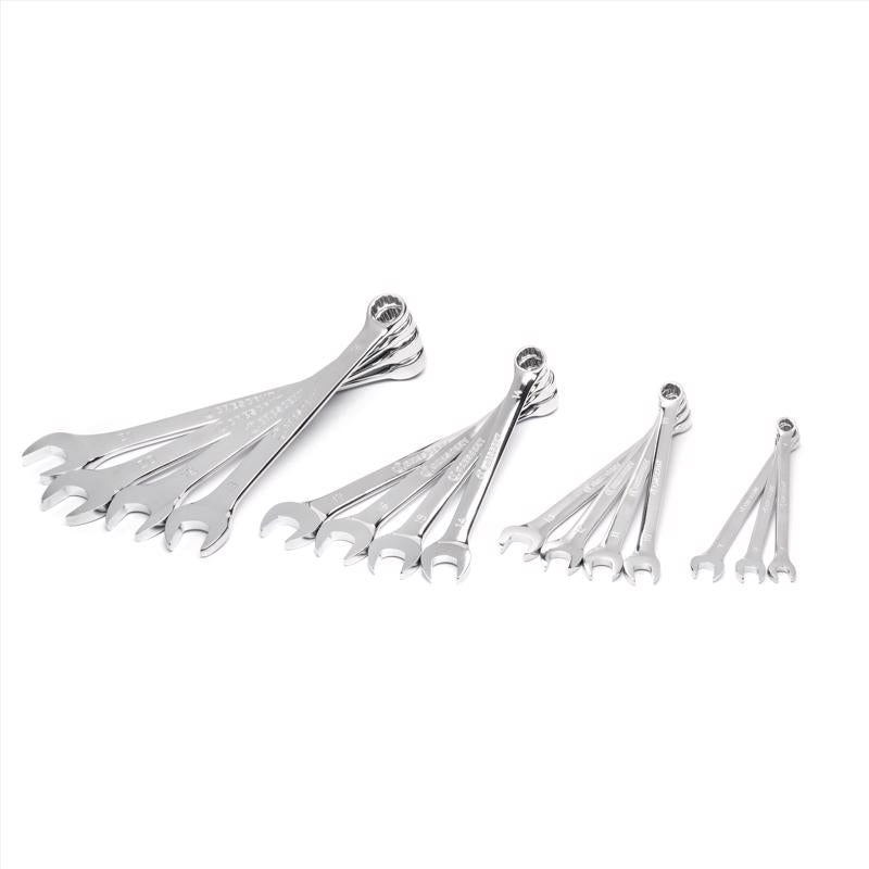 Crescent 12 Point Metric Combination Wrench Set 14.9 in. L 15 pk
