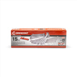 Crescent 12 Point Metric Combination Wrench Set 14.9 in. L 15 pk