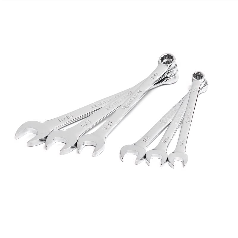 Crescent 12 Point SAE Combination Wrench Set 10.8 in. L 6 pk