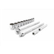 Crescent 3/4 in. drive SAE 6 and 12 Point Mechanic's Tool Set 14 pc