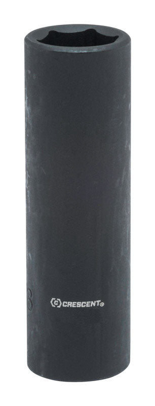 Crescent 1/2 in. X 1/2 in. drive SAE 6 Point Deep Impact Socket 1 pc