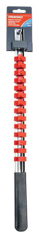 Crescent 17-1/2 in. L X 3/8 in. drive SAE Socket Rail 15 pc