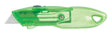 Home Plus Retractable Utility Knife Green 1 pc, Pack of 12