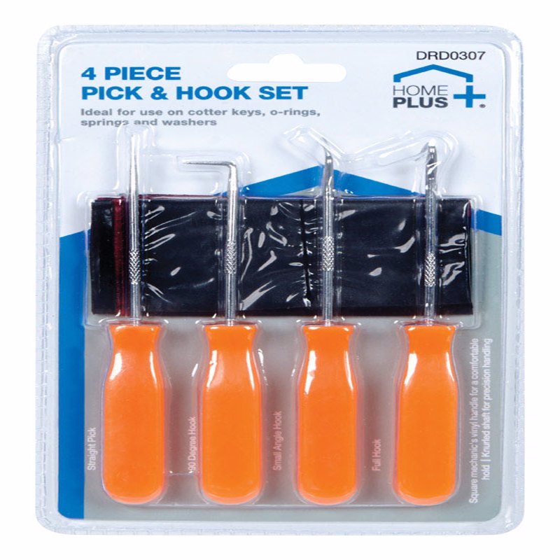 Home Plus 5 in. L Hook and Pick Set 4 pc, Pack of 12
