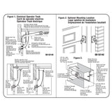 Prime-Line GD 52142 Electric Key Switch, Plastic