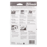 C.H. Hanson 2 in. Brass Letters Stamp Set 33 pk