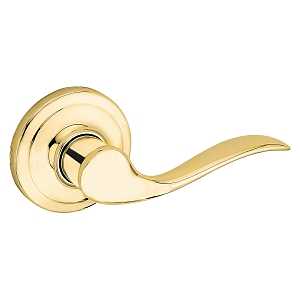 Kwikset Signature Series 788TNL 3 RH CP Half Inactive Dummy Lever, Polished Brass, Zinc, Residential, Right Hand
