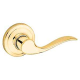 Kwikset Signature Series 788TNL 3 RH CP Half Inactive Dummy Lever, Polished Brass, Zinc, Residential, Right Hand