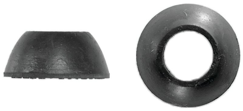Danco 36593B Cone Faucet Washer, 13/32 in ID x 7/8 in OD Dia, 3/8 in Thick, Rubber, Pack of 5
