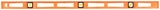 Johnson Structo-Cast 48 in. Plastic I-Beam Level 3 vial