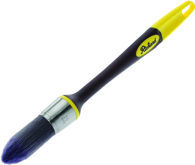 HYDE Richard Elegance 13425 Trim Brush, Polyester Bristle, Soft-Grip Handle