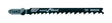 Bosch 4 in. High Carbon Steel T-Shank Jig Saw Blade 6 TPI 5 pk
