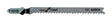 Bosch 4 in. Carbon Steel T-Shank Ground teeth and taper ground back Jig Saw Blade 10 TPI 5 pk