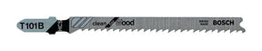 Bosch 4 in. Carbon Steel T-Shank Ground teeth and taper ground back Jig Saw Blade 10 TPI 5 pk