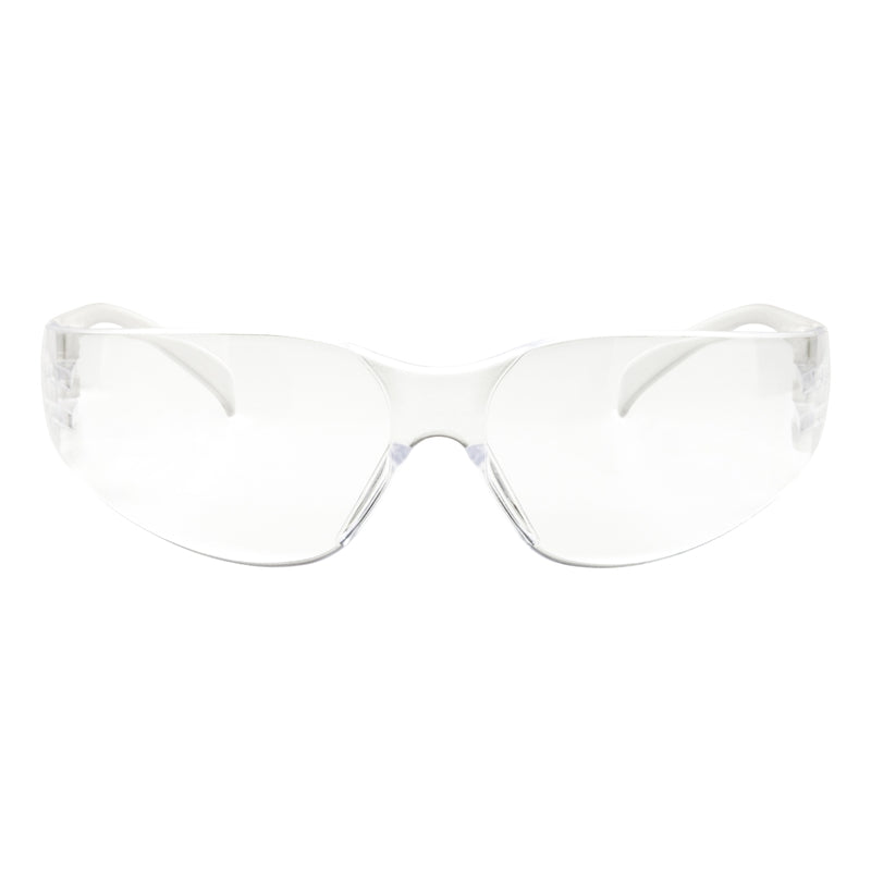 3M Safety Glasses Clear Lens Clear Frame 1 pc