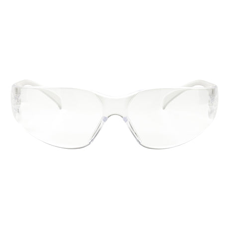 3M Safety Glasses Clear Lens Clear Frame 1 pc