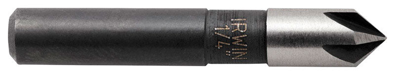 Irwin 1/4 in. D X 1-17/32 in. L High Speed Steel Countersink 1 pc