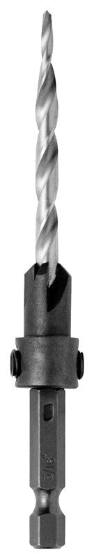 Irwin 3/16 in. D X 4.25 in. L High Speed Steel Countersink 1 pc