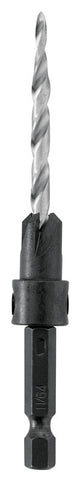 Irwin 3/8 in. X 11/64 in. D X 4 in. L High Speed Steel Wood Countersink 1 pc