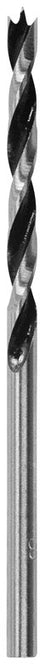 Irwin 1/8 in. X 2-9/16 in. L Steel Brad Point Drill Bit Round Shank 1 pc