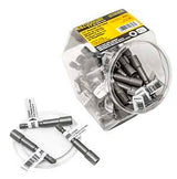 Isomax 00328 Series Nutsetter, 2-9/16 in L Dimensions, Magnetic, Steel, 1/4 in Hex Drive