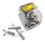 Isomax 00329 Series Nutsetter, 2-9/16 in L Dimensions, Magnetic, Steel, 5/16 in Hex Drive