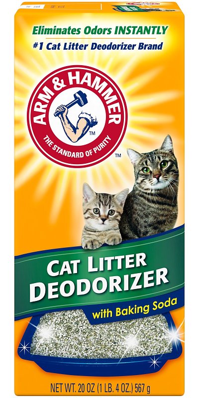 Arm & Hammer 15020 Cat Litter Deodorizer, Dry, 20 oz