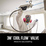 3M P100 Multi-Purpose Half Face Respirator Pro-Series Blue M 1 pc