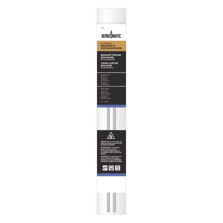 Bernzomatic 1/5 in. D X 12 in. L Aluminum Welding Rods 2 pk, Pack of 6