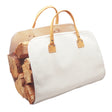 CLC White Canvas Log Carrier