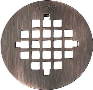 Oatey 42017 Bathtub Strainer, Stainless Steel, Oil-Rubbed Bronze