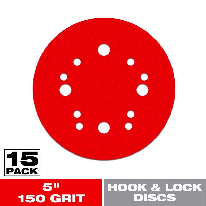 Diablo 5 in. Ceramic Blend Hook and Lock Sanding Disc 150 Grit Very Fine 15 pk