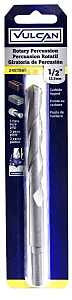 Vulcan 203541OR Drill Bit, 1/2 in Dia, 6 in OAL, Percussion, Spiral Flute, Straight Shank