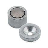 Magnet Source .25 in. L X .5 in. W Silver Super Latch Magnets 6 lb. pull 2 pc