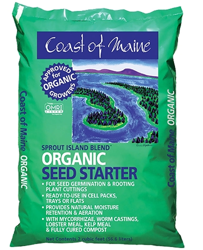 Coast of Maine 2CSEED Organic Seed Starter, 2 cu-ft Bag