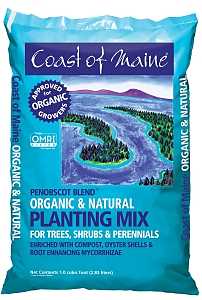 Coast of Maine 1CBPCPM1CF Penobscot Blend Compost and Peat, 1 cu-ft Bag, 6.5 pH