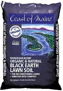 Coast of Maine 1CBMG Earth Lawn Soil, 10 to 15 sq-ft Coverage Area, Black, 1 cu-ft Bag