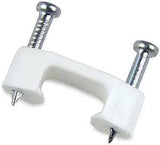 Gardner Bender PSM-1550T Staple, 1/2 in W Crown, Plastic/Polyethylene