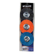 Dico Nyalox 4 in. D X 1/4 in. Aluminum Oxide Wheel Brush Assortment Mandrel Mounted Wheel Brush Asso, Pack of 5