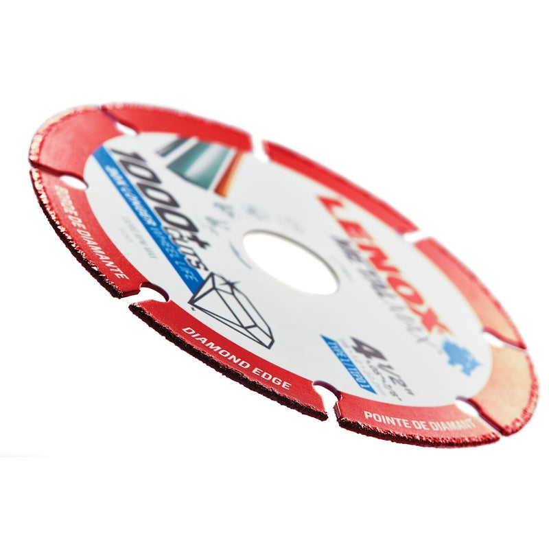 Lenox MetalMax 4-1/2 in. D X 7/8 in. X .050 in. thick Diamond/Metal Cut-Off Wheel 1 pc