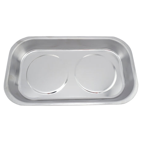 Magnet Source 9.5 in. L X 5.5 in. W Silver Magnetic Tray 1 pc