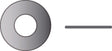 Flat Washer, 9/16, .062" Thick, OD 1"