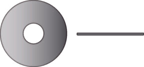 Seachoice Stainless Steel Fender Washer, 5/16"