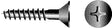 Phillips Wood Screw - Flat Head, #14 x 2-1/2"