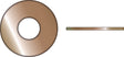 Flat Washer, 3/8, .062" Thick, OD 1"