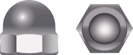 Acorn Cap Nut 7/16-14"