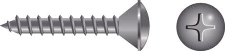 Seachoice Stainless Steel Phillips Machine Screw - Oval Head