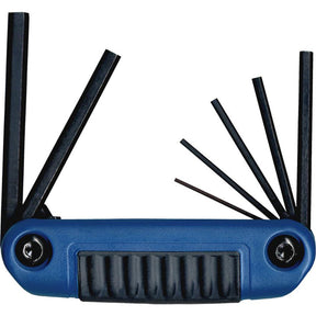 Eklind Ergo-Fold Assorted Metric Fold-Up Hex Key Set 7 pc, Pack of 4